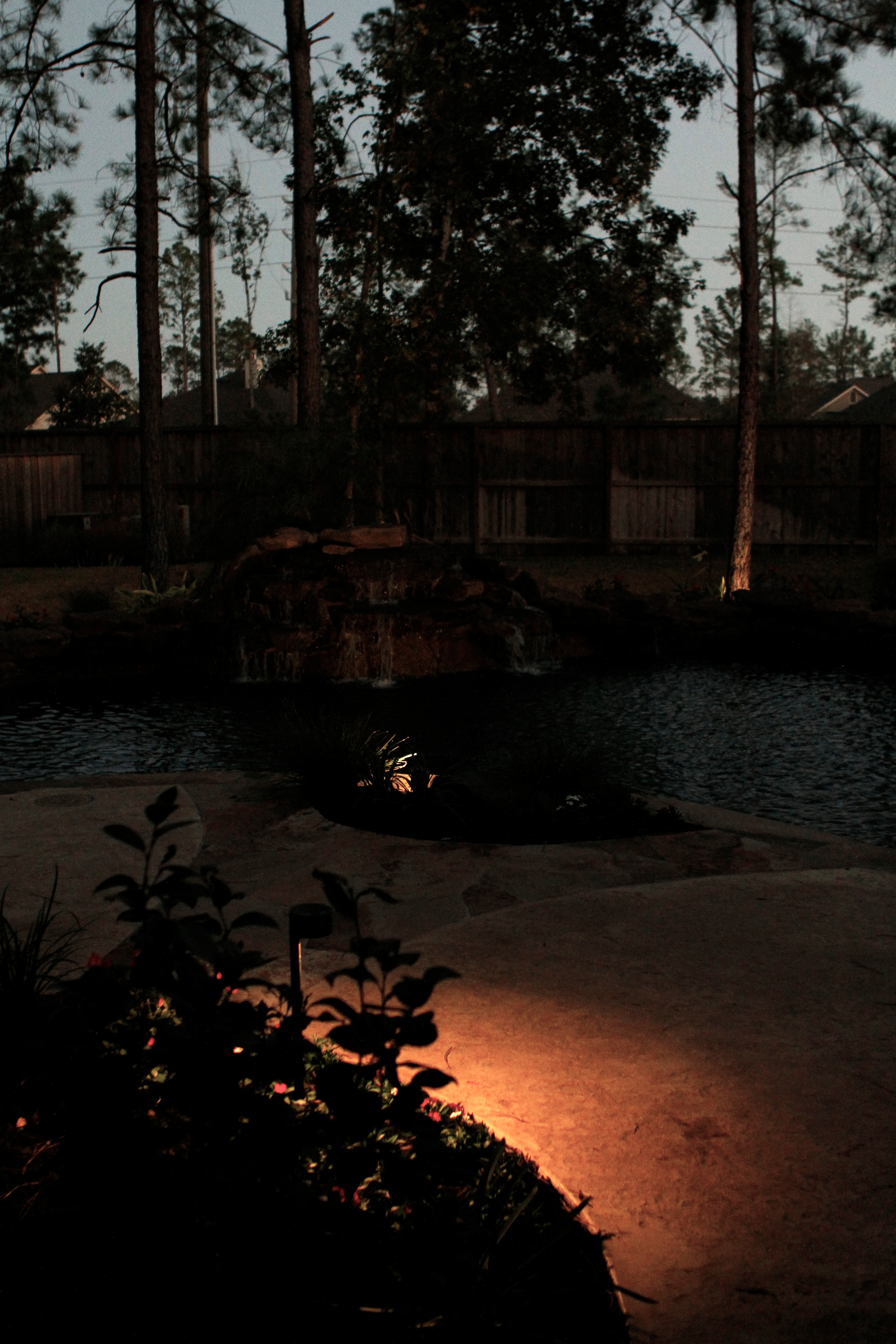 landscape lighting houston tx